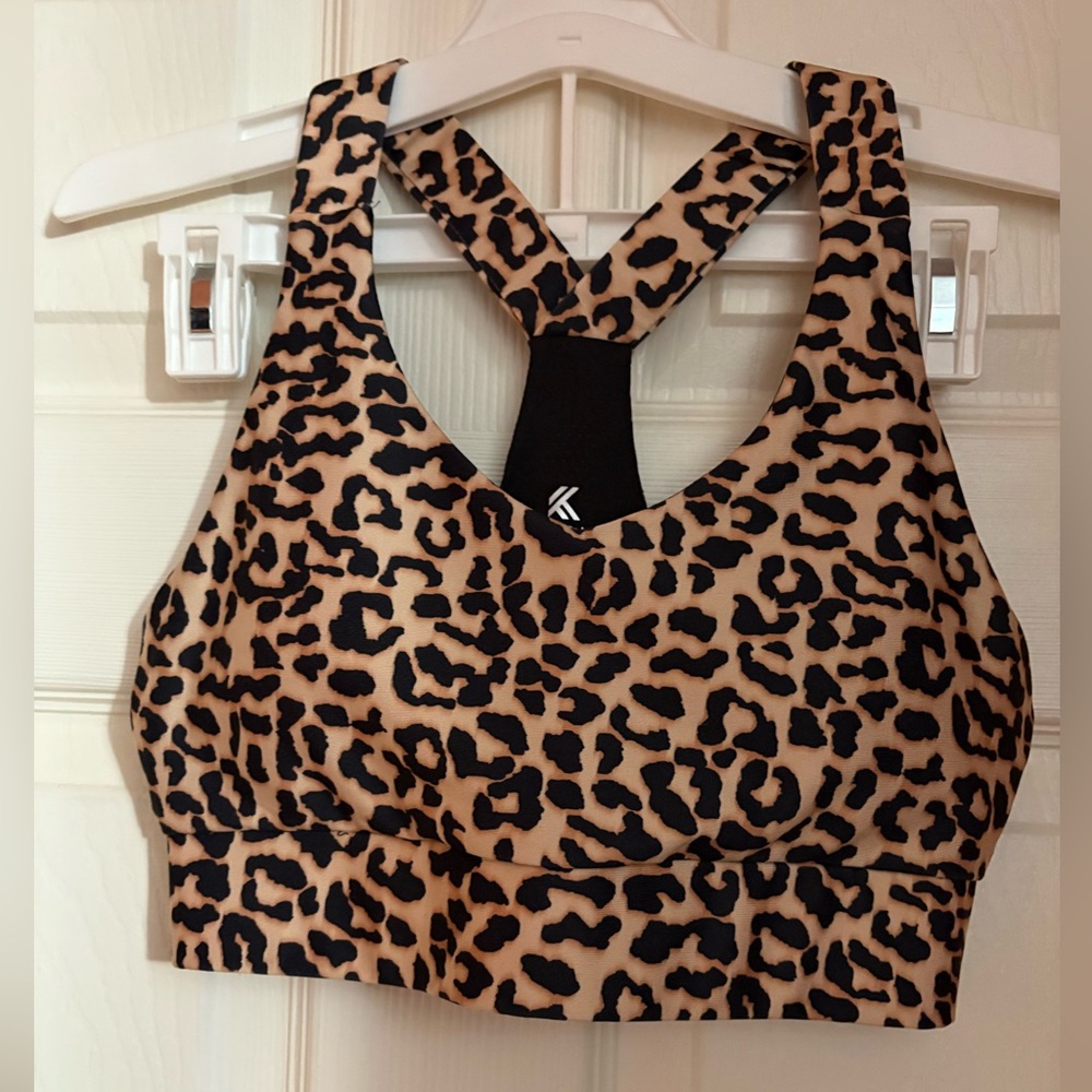 Kyodan Leopard Print Sports Bra